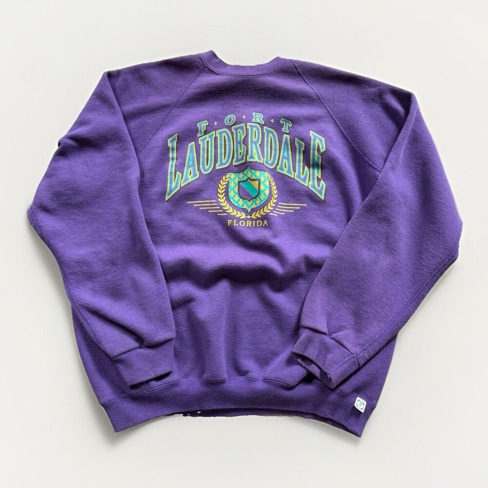 Vintage Fort Lauderdale‎ Crewneck Sweatshirt Men’s XL